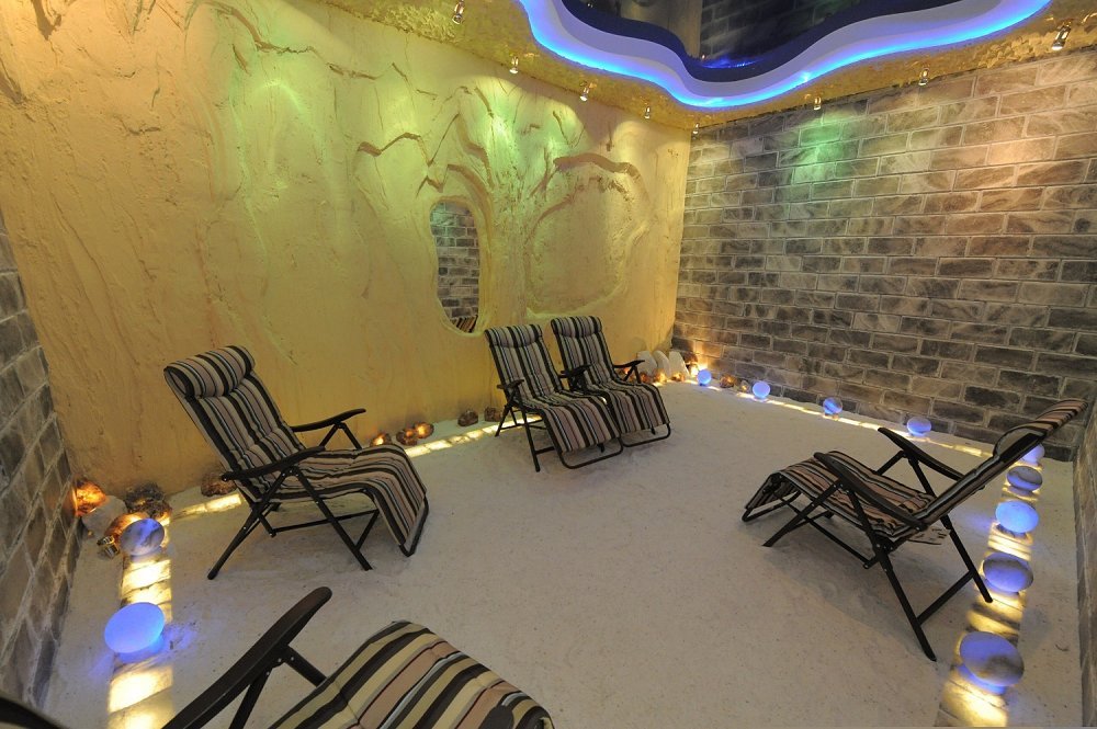 Соляная комната в отеле Золотой Берег, Бердянск