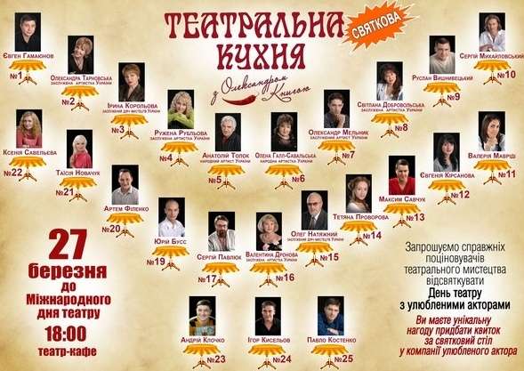В Херсоне готовятся ко Дню театра